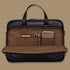 Atharv Black Multi Compartment Laptop bag Mozri